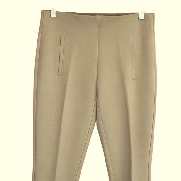 Chico’s Camel Pull-On Elastic Waist Pants, XS - Picture 2 of 5